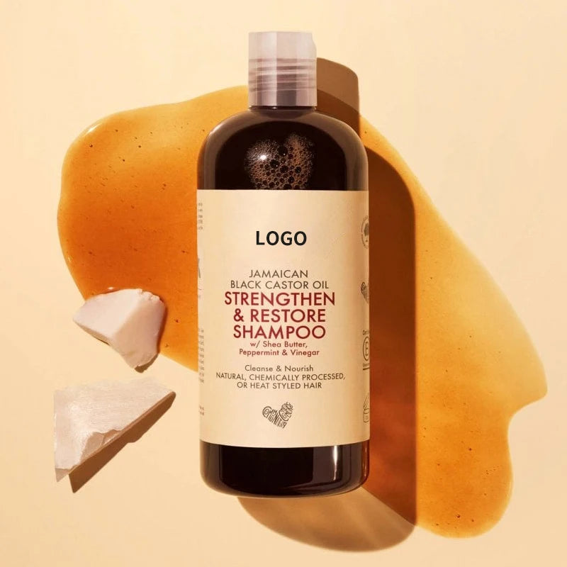 Private Label Sulphate-free Hair Moisture Best Jamaican Black Castor Oil Strengthen and Restore Shampoo
