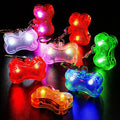 Cheap Wholesale Hot Sale LED Light Bone Shape Pet ID Name Tag Water Resistant Safety Dog ID Tag