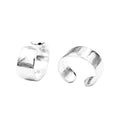New Arrival 925 Sterling Silver Clip Earings Without Piercing Simple Smooth for Men and Women Hip Pop Punk Rock Fine Jewelry