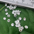 Starsgem 3mm 4mm DEF VVS - VS Round Melee Lab Diamond Price Per Carat HPHT Loose Melee Lab Grown Diamond