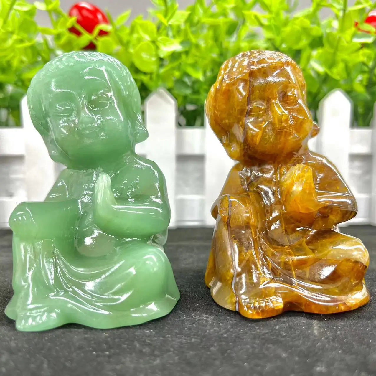Factory Price Wholesale Natural Gemstone Crystal Buddha Aventurine Buddha Carving