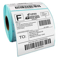 Durable 150mmwx100mm Waterproof Recycled Thermal Mailing Address Paper Label Rolls 4x6 Shipping Adhesive Packaging Labels