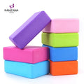 Wholesale Customized 3*6*9 Inch Eco-friendly High-Density EVA Yoga Brick Colored Yoga Block