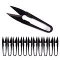 Black Mini Garment Scissor Stainless Steel Cutter Thread Bonsai Pruner Tailor Scissor