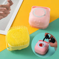 Portable Pet Grooming Brush Spray Steam Cleaning Shower Massage Wash Durable Silicone Liquid Hair Fur Bath Brush Stocked
