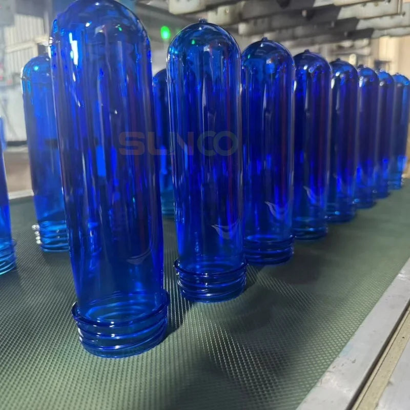 48mm Water Pet Preforms Customized Mineral Water Pet Plastic Bottle Preform 48mm Blue Plastic PET Preform