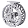 PROBEROS Aluminum Alloy Fly Fishing Reel Spinning Sea Fishing for River Lake Stream Available Silver Blue Green Black Sizes 3/4