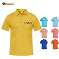 Wholesale Custom Moisture Wicking Polo Shirt Men Golf Polo Shirt for Sports Men Casual Men'S Polo Shirts
