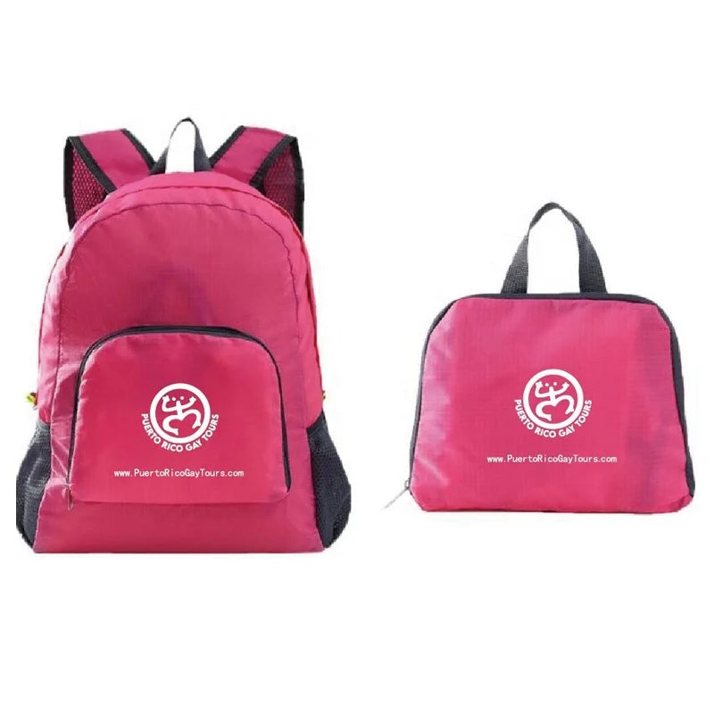 Cheap Wholesale Customized Travel Folding Backpack Bag Sports Collapsible Camping Backpacks