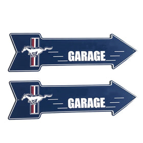 Arrow Shape Big Aluminum Metal Sign 3d Embossed Garage Decoration Poster Board Metal Tin Plate Wall Decoration
