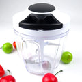 Multifunction Vegetables Chopper with 900ml Capacity Easy to Clean Stainless Steel Blade