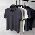 M-4XL Tennis Shirt Summer New Collar T-shirt Short Sleeved Business Casual Polo Shirt