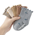 WUYANG Wholesale Kids Cotton Cartoon Children Socks Characters Baby Socks Custom logo Socks Cute Breathable