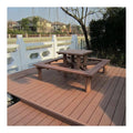 Board Anhui Wpc Coextrusion Dark Color Outdoor Wpc Flooring Board Decking