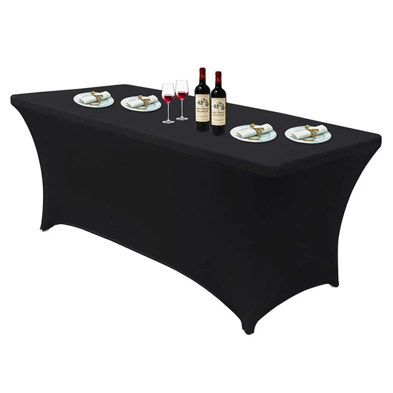 Tablecloth Clips Various Sizes Customized 100% Polyester With Stretch for Outdoor Party Gatherings