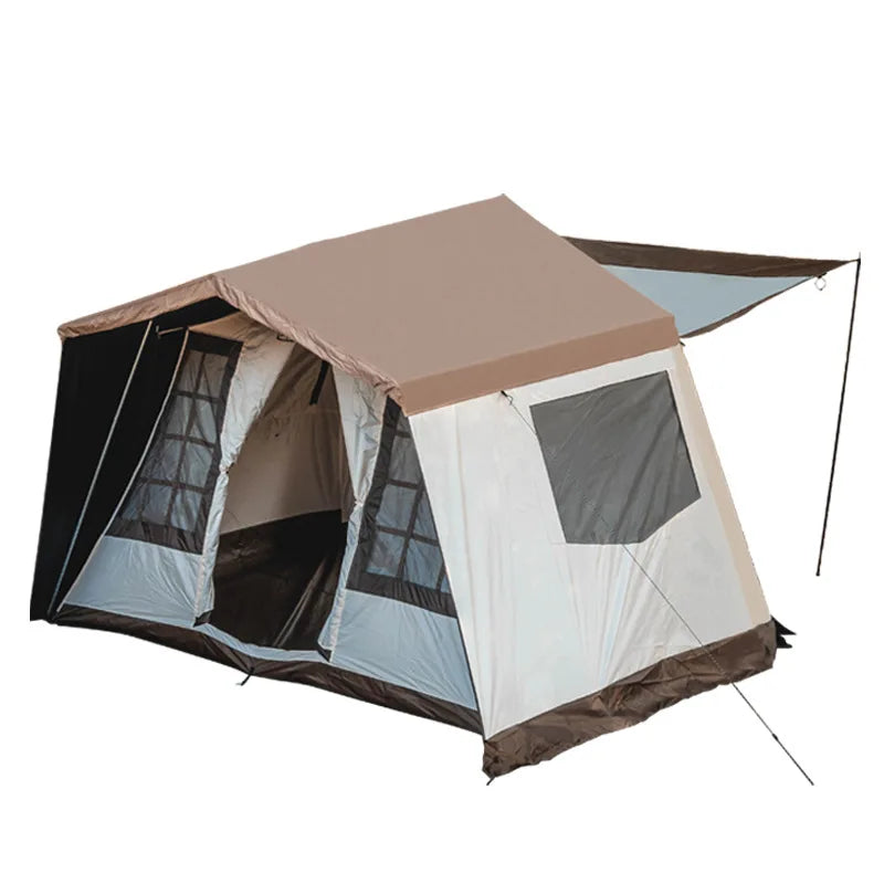 CHANODUG  Factory Wholesale Villa Outdoor Tent House Row Tunnel Camping 4-6 Person Portable Tent
