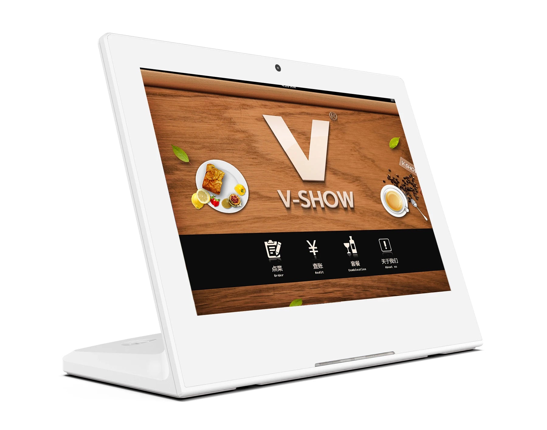 OEM All-In-One PC with L-Shaped 8 & 10 Inch Touch Screen Indoor Android Tablet Desktop for Customers High Feedback