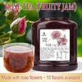 Doking Delicious Rose Tea Jam Fruit Syrup for Soft Drinks Bubble Tea Boba Tea