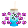 Fashion Personalized Custom Transfer Label Single Impresora UV  Cup Decals Libbey Wrap Sticker for Cups Product