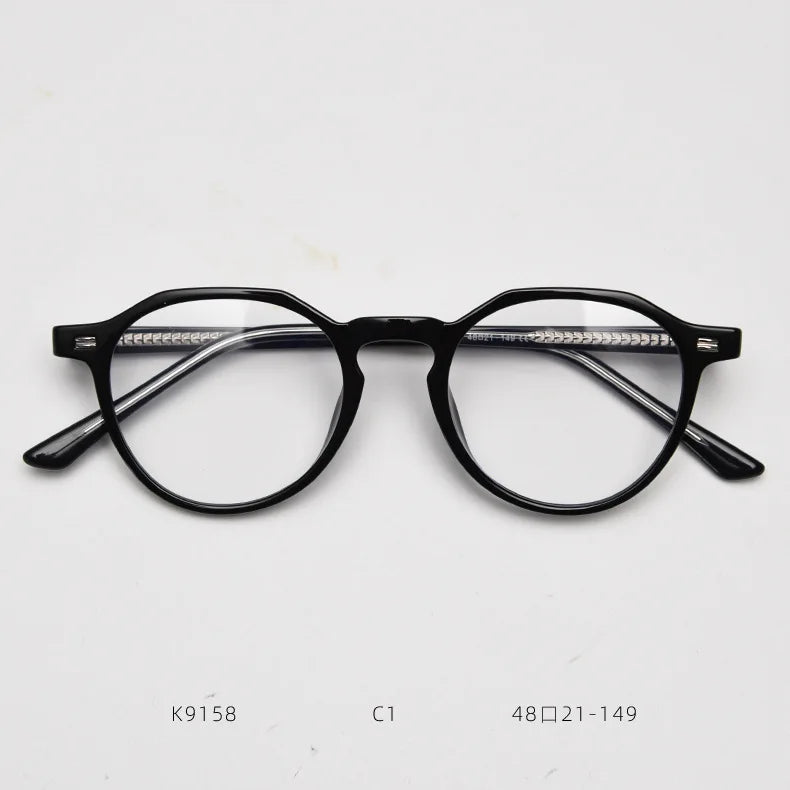 Square TR90 Myopia Optical Eyeglasses Frame Men Sport Prescription Glasses Frame Male Brand Designer Spectacles 2024