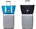 Large Capacity Trolley Case Customized Portable Storage Bag One-Shoulder Airplane Design Canvas Material Zipper Closure Lady