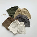 Children's Shorts Summer New Boys and Girls All-in-one Korean Version of Retro Japanese Trendy Children's Wear 2025 Pant