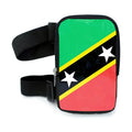 Customized PU Flag Printing Carnival Leg Bag for Women Outdoor Travel Waterproof Phone Pouch