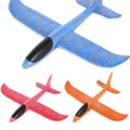 Pack Foam Airplanes Glider Plane Large Throwing Airplane Toy With Flight Mode Flying Outdoor Sports Toys for Camouflage Color