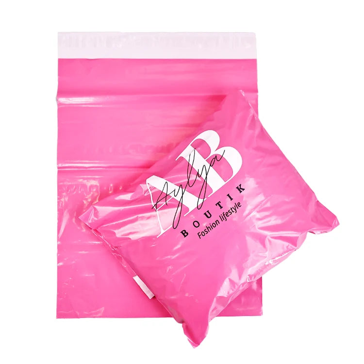 Custom pink Shipping Mailer Bag High Quality Clothing Gift Transport Mailing Bags Plastic Mailing Bag for Clothing Packing