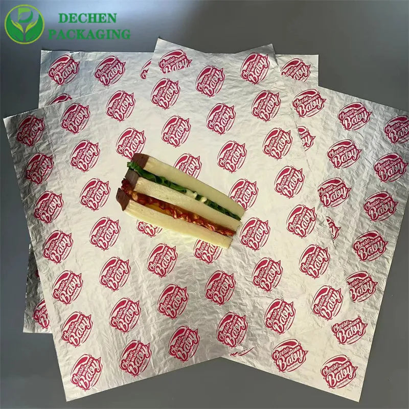 Insulated Foil Wrap Sandwich Wrap Paper Foil