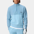Luxury Custom Sport Zip Collar Golf Pull Over Quick-Dry Men's Outdoor Performance Sweatshirt Pant Pullover Two Piece Set