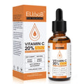 ELbbuB Private Label OEM 30ml Vitamin C Serum Korea Day and Night Natural Antioxidant Anti-aging Vitamin C Face Serum