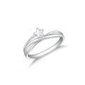 Hot Selling New Design Trendy Women Fine Jewelry 925 Sterling Silver Star Ring