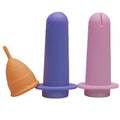 New Design Reusable Soft Silicone Menstrual Cup Applicator with 25/30ml Capacity and S/L Size