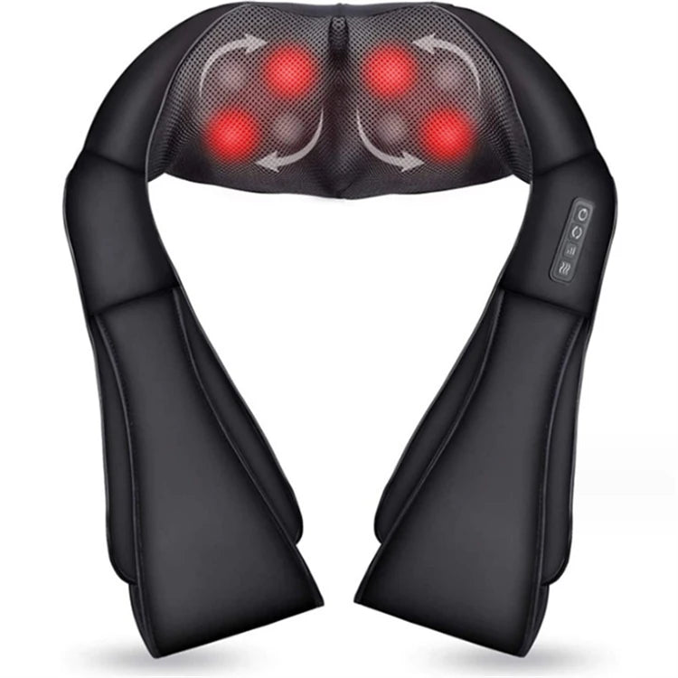 Hot Selling Electric Shiatsu Kneading Massage Shawl Neck Massager Therapy Back Neck Massager and Shoulders