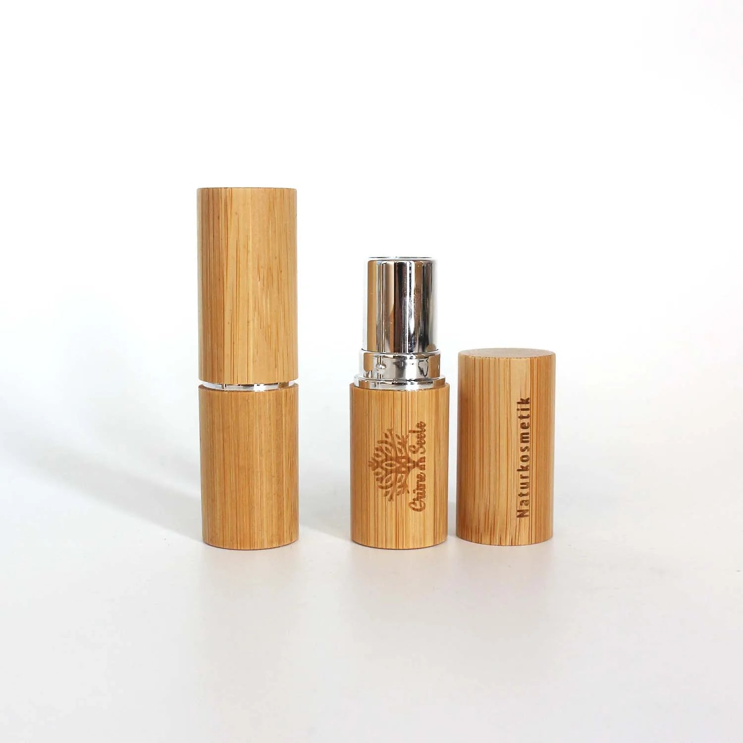 Luxury Lipstick Tube 5ml 5g Bamboo Tube with Portable Plastic Inner