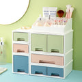 Stackable PP Plastic Storage Drawers-Multifunction Makeup & Sundries Organizer for Wardrobe & Living Room
