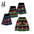 Henry Wholesale Summer Island Style Digital Printing 100% Polyester Fabrics Mumu Dress Chuuk Skirt for Woman Fabric for Garment
