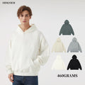 Wholesale Mens Hoodies Without Drawstring Custom Print Embroidery Logo Cotton Unisex Pullover Hoodie for Men