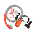 Hot Selling Camping and Toilet Tools Portable Toilet Bidet Muslim Recharge Shower With Battery Power Water Pump
