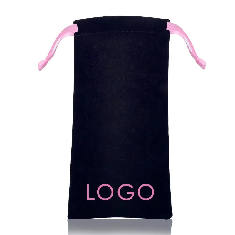 Custom Soft Small Microfiber Velvet Abrasion-Resistant Gemstone Tarot Card Dice Travel Draw String Bag Glasses Jewellery Pouch