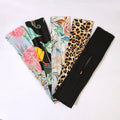 Multicolor Deft Bun Print Headband Hairpin for Women Girl Cloth Hair Circle Bun Maker Ponytail Holder Hair Accessories