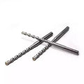 DZ Single Double Flute Carbon Steel Hammer Drill Bit 2 Cutters for Concrete Stone Brick Masonry Drilling