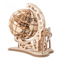 Adults Children DIY 3D Wooden Jigsaw Puzzle Assembled Wood Crafts Mechanical Gears Globe Model Kit Educational Promotional Toys