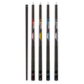Factory Direct Sale Premium Billiard 58'' 2-Pieces Carbon Clad Maple Pool Cue Stick with Anti-slip Silicone Hand Grip for Sale