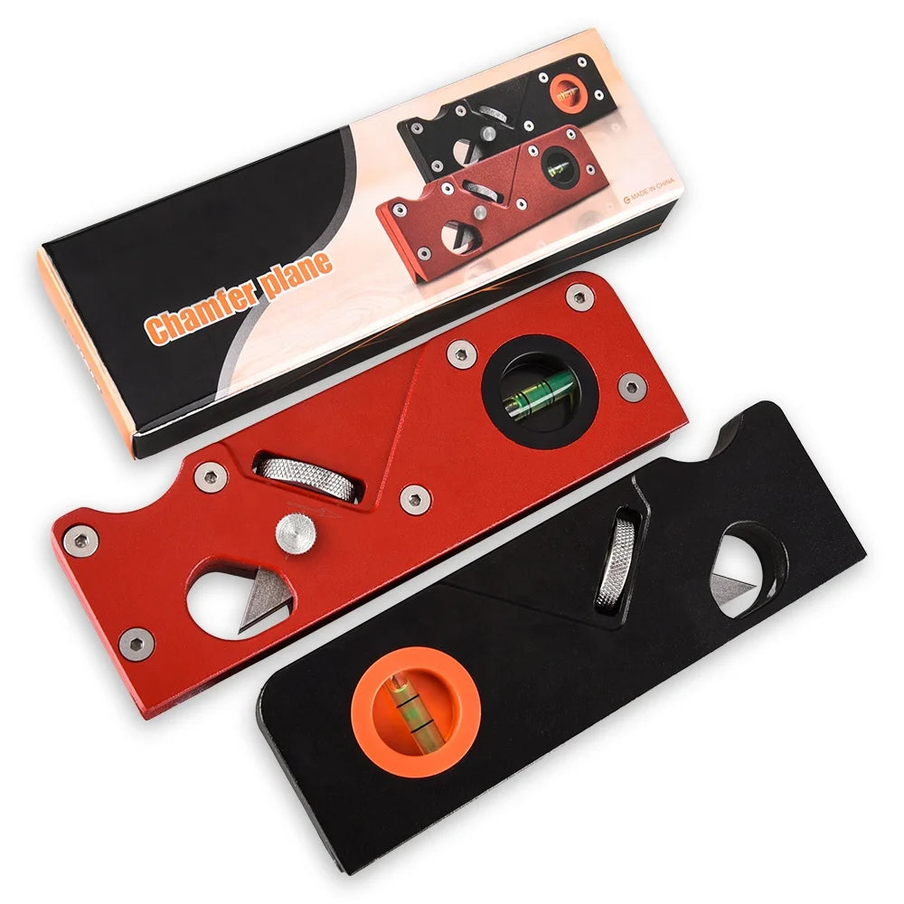 Aluminum Alloy Woodwork Hand Planes Hard Wear Resistant Flat Hand Plane Carpenter's Chamfering Plane