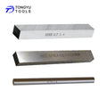 HSS Lathe Tool Bits DIN4964 Round Rectangle Square Trapezoid T42 10% Cobalt M2 M35 M42 High Speed Steel Turning Cutting Blank
