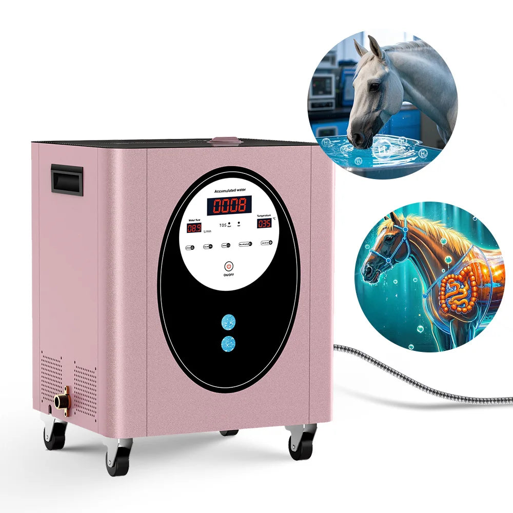 Suyzeko OEM Horse Use Hydrogen Water Drinking SPE PEM Technology 3400ppb Hydrogen Rich Water Generator SPA Bath Machine
