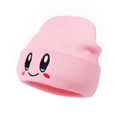 Anime Beanie Pink Beanie Cute Kawaii Knit Hats Funny Winter Skiing Slouchy Warm Cap for Men Women