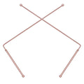 Quality Copper Dowsing Rods-2PCS Casting Technique-for Ghost Hunting Tools Divining Water for Buried Items Etc